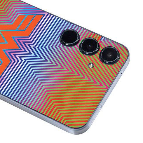 Wonder Woman 1984 (2020) Rainbow Chevron Logo Galaxy A35 5G Skin